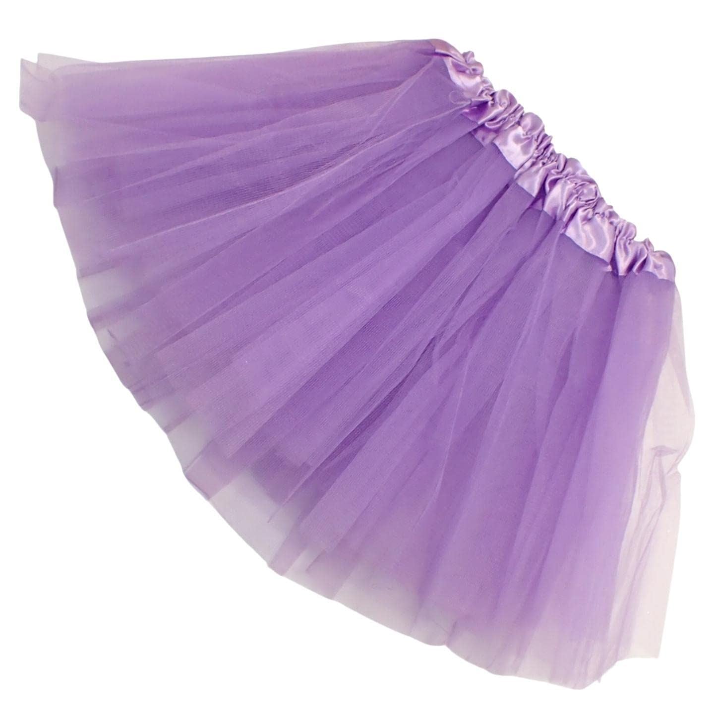 Bright Coloured Tutu Skirts for Girls/Teenagers, Halloween, Ballet, Party Tutu for Girls, Bold Fun Colours Underskirt Colourful Petticoat for Kids, Princess Fairy